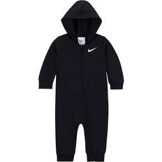 Nike Black Bodysuits Nike Kids' Essentials French Terry Full Zip Hooded rompers