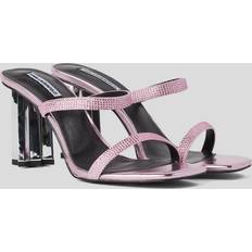 Karl Lagerfeld Sandali con tacco Karl Lagerfeld KL33921 Rosa