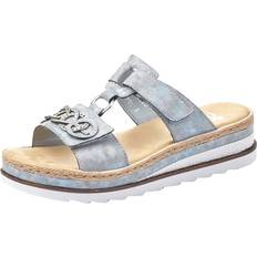 Rieker Dame Badesandaler Rieker Pantoletter opal opal