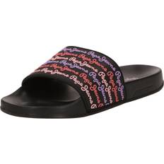 Lila Flip-Flops Pepe Jeans Pantolette helllila rosa hellpink schwarz