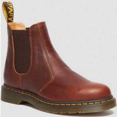 Braun - Damen Chelsea Boots Dr. Martens Herrenstiefel 2976 Cashew Ambassador