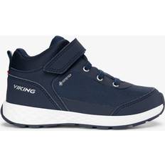 Viking Fun Mid Gtx 1v Kids Blue Goretex Velcro Sneakers Größe: Blue Unisex Adult