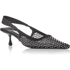 Jimmy Choo Heels & Pumps Jimmy Choo Amel 50 Slingback Kitten Heels - Black