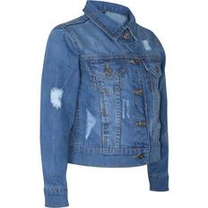 A2Z Kids Kids boys denim jacket designer light blue ripped jeans fashion coat age 3-13 yr