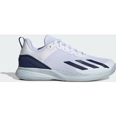 44 ⅔ Chaussures de sport pour raquette Adidas Chaussures de tennis Homme - Cloud White/Dark Blue/Halo Blue