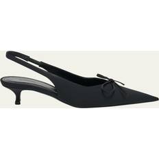 Balenciaga Mujer Tacones y Zapatos de Tacón Balenciaga Knife Bow Slingback Kitten Heel Pumps - Women's