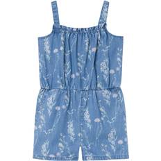 Blå Jumpsuits Name It Blue Denim Bella Baggy Denim Buksedress