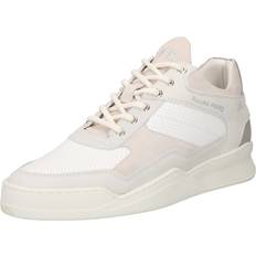 Filling Pieces Low Top Ghost Paneled Sneakers - White