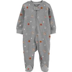 Pajamases Carter's Baby Sports 2-Way Zip Thermal Sleep & Play - Grey