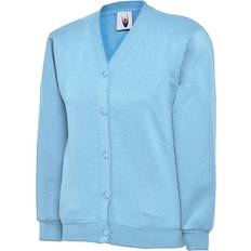 Polyester Cardigans Children's Clothing Uneek UC207 Childrens Cardigan COLOUR: Sky, 11-13Y