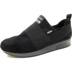 Nubukleder Hausschuhe Ara Sportliche Slipper schwarz 37,5