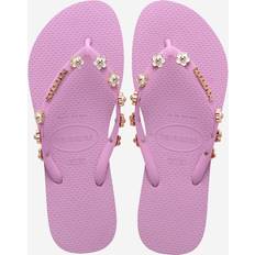 Purple - Women Flip-Flops Havaianas Flip Flops Slim Stylish