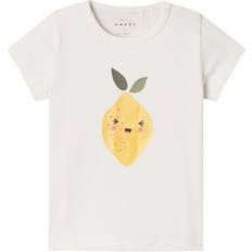 1-3M T-skjorter Name It Jet Stream Lemon Vubie T-Shirt