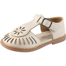 Babies - White Sandals Nsendm Sold by: Nsendm Co. Ltd. nsendm Female Sandal Toddler Girls Sandals Baby Open Toe Princess Shoes Soft Soled Cut Out Beach Sandals Sandal White