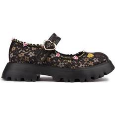 Platform Oxford Irregular Choice Damen Süße Überraschung Oxford-Schuh, Schwarz