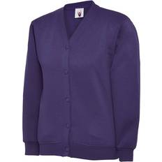 Girls Cardigans Children's Clothing Uneek UC207 Childrens Cardigan COLOUR: Purple, 11-13Y