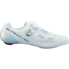 Men - White Cycling Shoes Shimano RC903PWR S-PHYRE Cycling Shoe Men's White, 45.0