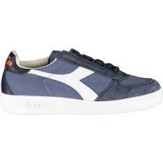 Diadora Women Sneakers Diadora Blue Contrasting Lace-Up Luxury Women's Sneakers