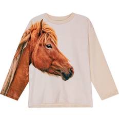 Rosa Sweatshirts Barnkläder Molo Pony Friend Sweatshirt