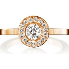 Vigselringar - Vita Efva Attling Wedding &amp Stars Ring 0.40 ct 17.50 MM GULD