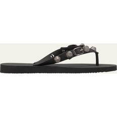 Balenciaga Tongs Balenciaga Cagole Stud Flip Flop Sandals - Women's