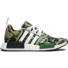 Adidas NMD R1 Bape Olive Camo Green Men's