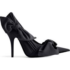 Balenciaga Heels & Pumps Balenciaga Knife Knot 110mm Pump Black Women's Cupro, Polyamide, Elastane