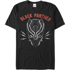 Fifth Sun Marvel Men's Black Panther Mask Short Sleeve T-Shirt Black