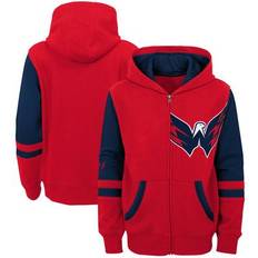 Red Hoodies Outerstuff Preschool Red Washington Capitals Face Off Full Zip Hoodie