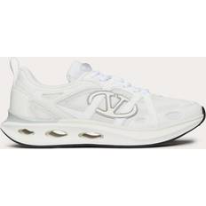 Valentino Garavani Shoes Valentino Garavani VLOGO EASYJOG CALFSKIN AND FABRIC SNEAKER Wo WHITE/IVORY/GREY