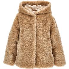 Monnalisa Kids Coat - Brown