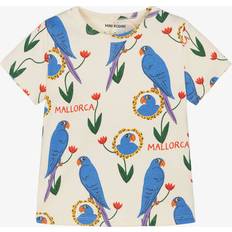 Mini Rodini BoysKids Parrots Graphic-print Organic-cotton T-shirt 1.5-9 Years 5-7 Years MULTI