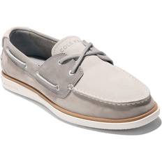 Men - White Boat Shoes Cole Haan Men's Grandpro Boat Shoe, Paloma/Dove/Ivory