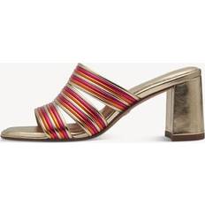 Damen - Golden Hausschuhe Tamaris Pantolette gold