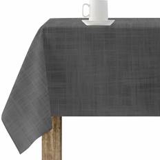 Textiles Belum No Hule 100% Algodón Orgánico 100 x 300 cm - Negro Mantel Gris