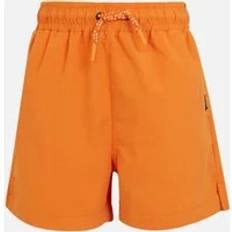 Boys Swim Shorts Regatta Boy's Childrens/Kids Skander III Plain Swim Shorts Persimmon years persimmon