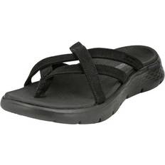Skechers Womens Go Walk Flex Strut Sandals BLACK 10 M