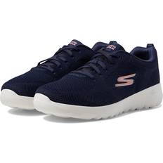 Schaumstoff Wanderschuhe Skechers Go Walk Joy - Nachtblau/Grau/Pink