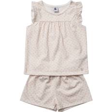 Petit Bateau Nattøj Børnetøj Petit Bateau Short Pyjama 2Y 12Y Nattøj hos Magasin Marshmallow/panty