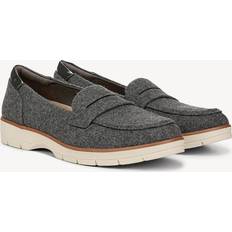 Gray - Women Loafers Dr. Scholl's Women's Nice Day Loafers Charcoal Fabric 7.5 M