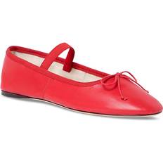 Block Heel Ballerinas Loeffler Randall Leonie Slip On - Red