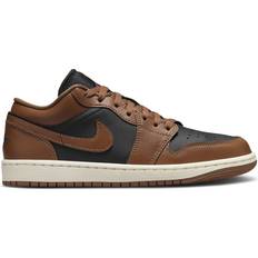 Brown - Women Sneakers Nike Air Jordan 1 Low W - Archaeo Brown/Black/Sail