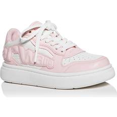 Puff Läder Sneakers - Rosa