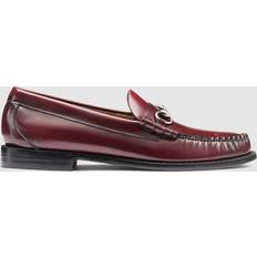 Men - Red Loafers G.H.Bass G.h.bass Men's Lincoln Weejuns Bit Loafers Wine 10.5W