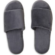 Barefoot Dreams LuxeChic Slides Carbon