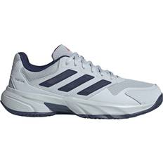 Grau - Schnürung Schlägersportschuhe Adidas CourtJam Control Sandplatzschuh Herren hellgrau 2/3