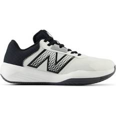 New Balance 40 Chaussures de sport pour raquette New Balance Femme 696v6 Synthetic - Blanc/Noir