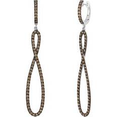 Chocolatier 14K Vanilla Gold 1.04 ct. tw. Diamond Earrings