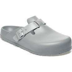 Gray Clogs Birkenstock Men's Boston Slip On Clogs Gray 12-12.5US