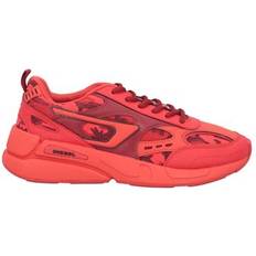 Diesel Shoes Diesel S-SERENDIPITY Sport Sneakers Camo Printe - Red